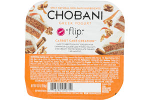 Chobani Greek Yogurt Flip Carrot Cake Creation