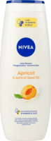 Гель-догляд для душу Абрикос та олія абрикосових кісточок Nivea 500мл
