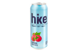 Пиво спеціальне 0.5л 4.6% пастеризоване Малина Hike з/б