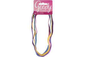 Goody SlideProof Silicone Headwraps - 4 CT