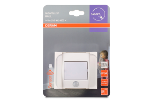 Нічник Nightlux Hall білий 3*ААА Osram