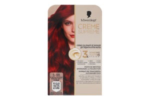 Крем-фарба для волосся Creme supreme №6-88 Schwarzkopf 1шт