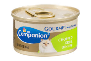 Companion Gourmet Food for Cats Chopped Grill Dinner