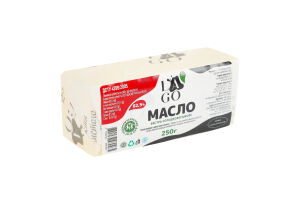 Масло сладкосливочное 82.5% Экстра Lago м/у 250г