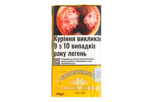 Тютюн для самокруток Golden Virginia Yellow 40г