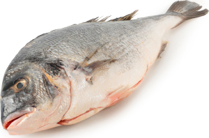 Дорада 600-800 потрошеная чищеная охлажденная ПР