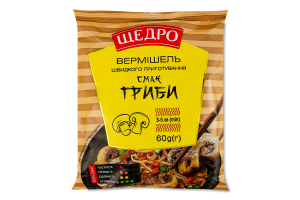 Вермишель быстрого приготовления Грибы Щедро м/у 60г