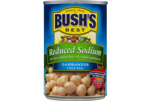 BUSH'S BEST Garbanzos Chick Peas Reduced Sodium