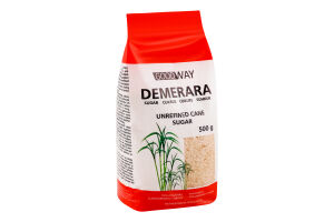 Сахар тростниковый нерафинированный Demerara Goodway м/у 500г