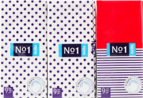 Серветки паперові носові гігієнічні 4-х шарові №1 Bella 6х9шт