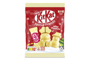 Набір фігур білий шоколад з начинкою Святкові друзі Kit Kat м/у 65г