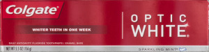 Colgate Optic White Toothpaste Sparkling Mint