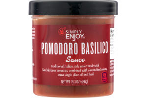 Simply Enjoy Pomodoro Basilico Sauce