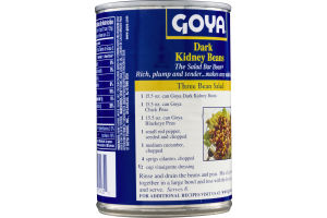 Goya Dark Kidney Beans