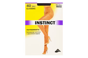 Колготки жіночі Instinct Classic 40den 3 bogi