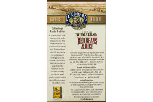 Lundberg Organic Whole Grain Rice & Seasoning Mix Red Beans & Rice