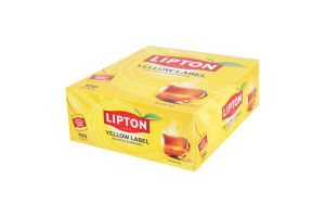 Чай Єлоу Лейбл чорний 100*2г Ліптон