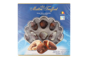 Цукерки праліне Морські сині мушлі Maitre Truffout к/у 250г