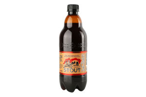 Пиво 0.66л 5.8% темне нефільтроване неосвітлене непастеризоване Sweet stout Saga п/пл