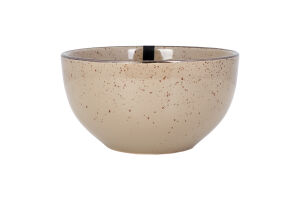 Салатник Emilia 610мл коричневий кераміка 14см Ardesтo