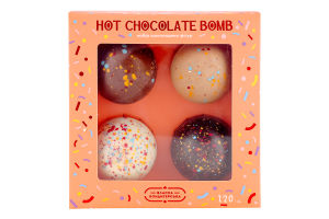 Набір шоколадних фігур Hot chocolate bomb