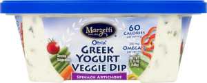 Marzetti Otria Greek Yogurt Veggie Dip Spinach Artickoke
