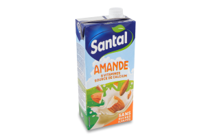 Напиток миндальный ультрапастеризованный Santal т/п 1л