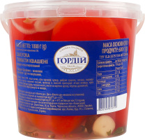 Томати квашені непастеризовані Гордій відро 1кг