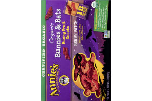 Annie's Homegrown Organic Bunnies & Bats Bunny Fruit Snacks - 18 CT