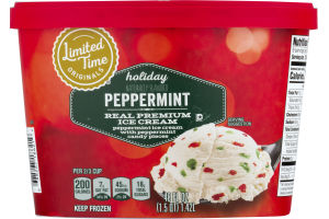 Ahold Holiday Real Premium Ice Cream Peppermint