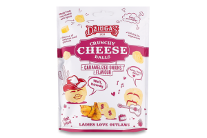 Кульки Dziugas з хруст сушен сиру карамеліз цибуля