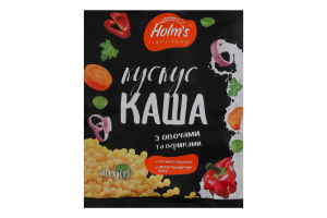 Каша кускус з овочами та вершками, 40 г
