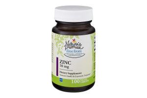 Nature's Promise 50mg Zinc - 100 CT