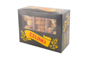 Печиво Асорті №3 Мікс радості 550г Delino