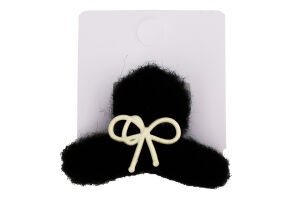 Заколка-краб д/волосся пухнаста 4,5*4см в асортименті