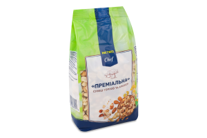 Суміш горіхів та арахісу Преміальна Metro Chef м/у 500г