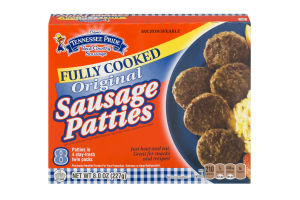 Odom's Tennesse Pride Sausage Patties Original - 8 CT