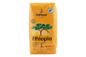 Кофе натуральный жареный в зернах Ethiopia Dallmayr м/у 500г