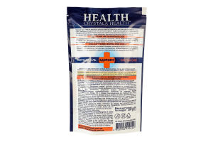 Соль для ванн морская натуральная с эфирным маслом сосны Crystals Health 500г