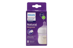 Бутылочка для кормления для детей от рождения 125мл №SCY900/01 Response Natural Avent 1шт