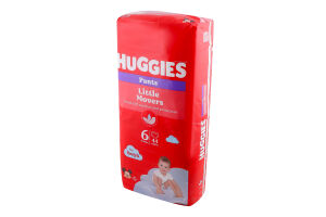 Трусики-подгузники для мальчиков одноразовые 15-25кг 6 Pants Huggies 44шт