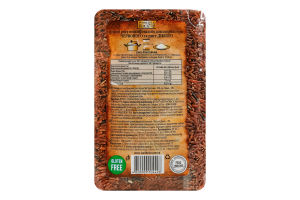 Смесь риса нешлифованного длиннозернистого Red&Wild World's Rice м/у 500г