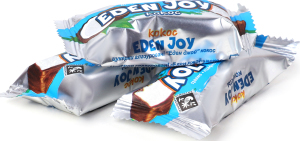 Конфеты Zhytomyr Lasoshchi Eden Joy кокос глазиров