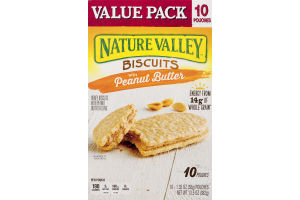 Nature Valley Biscuits With Peanut Butter - 10 PK