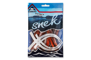 Путассу солено-сушеная соломка с перцем Snek Iceberg м/у 50г