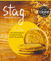 Крекери Stag вівсяні з сиром чеддер