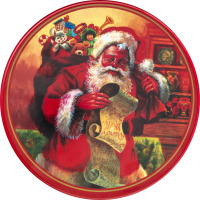 Smart Living Round Cookie Tin