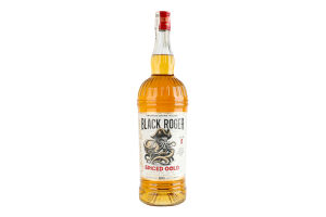 Спиртний напій з ромом BLACK ROGER Spiced Gold 1л