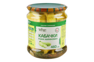 Конс Кабачки Українська Зірка 460 г марин. різані /ТО