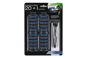 Станок для гоління чоловічий + 21 змінний картрідж